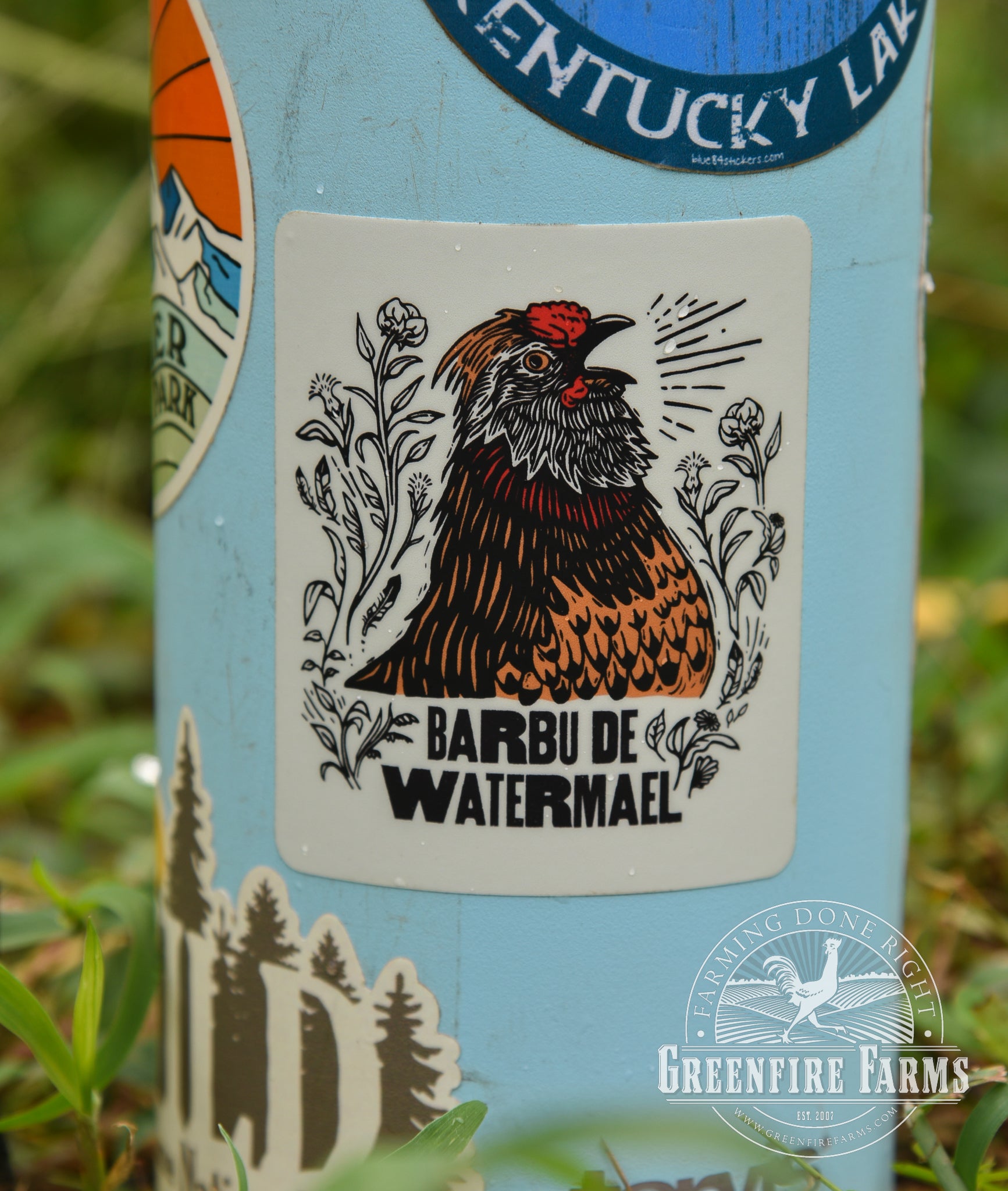 Barbu de Watermael Sticker